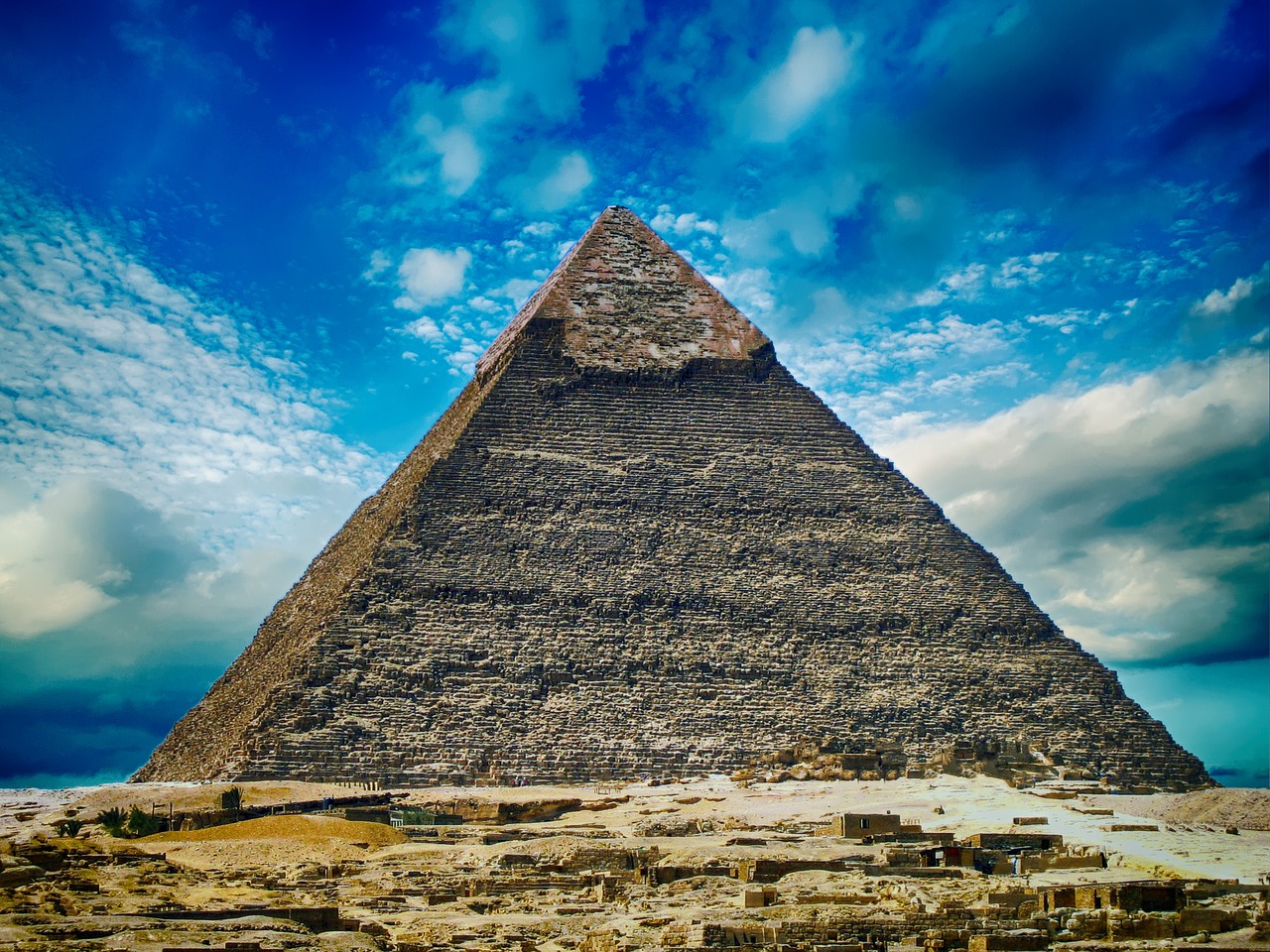 pyramid egypt ancient free photo
