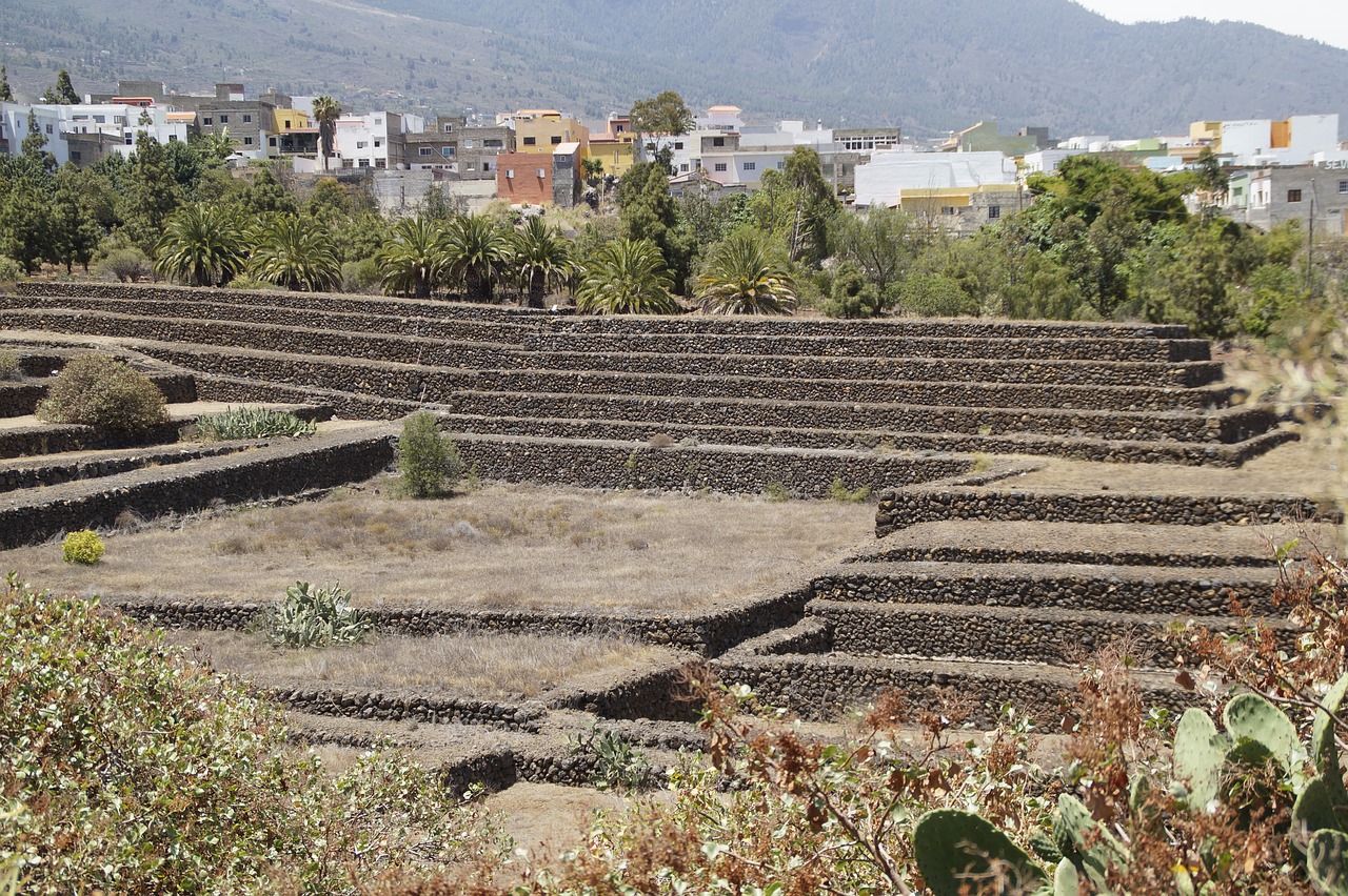 pyramid güimar stair pyramid free photo