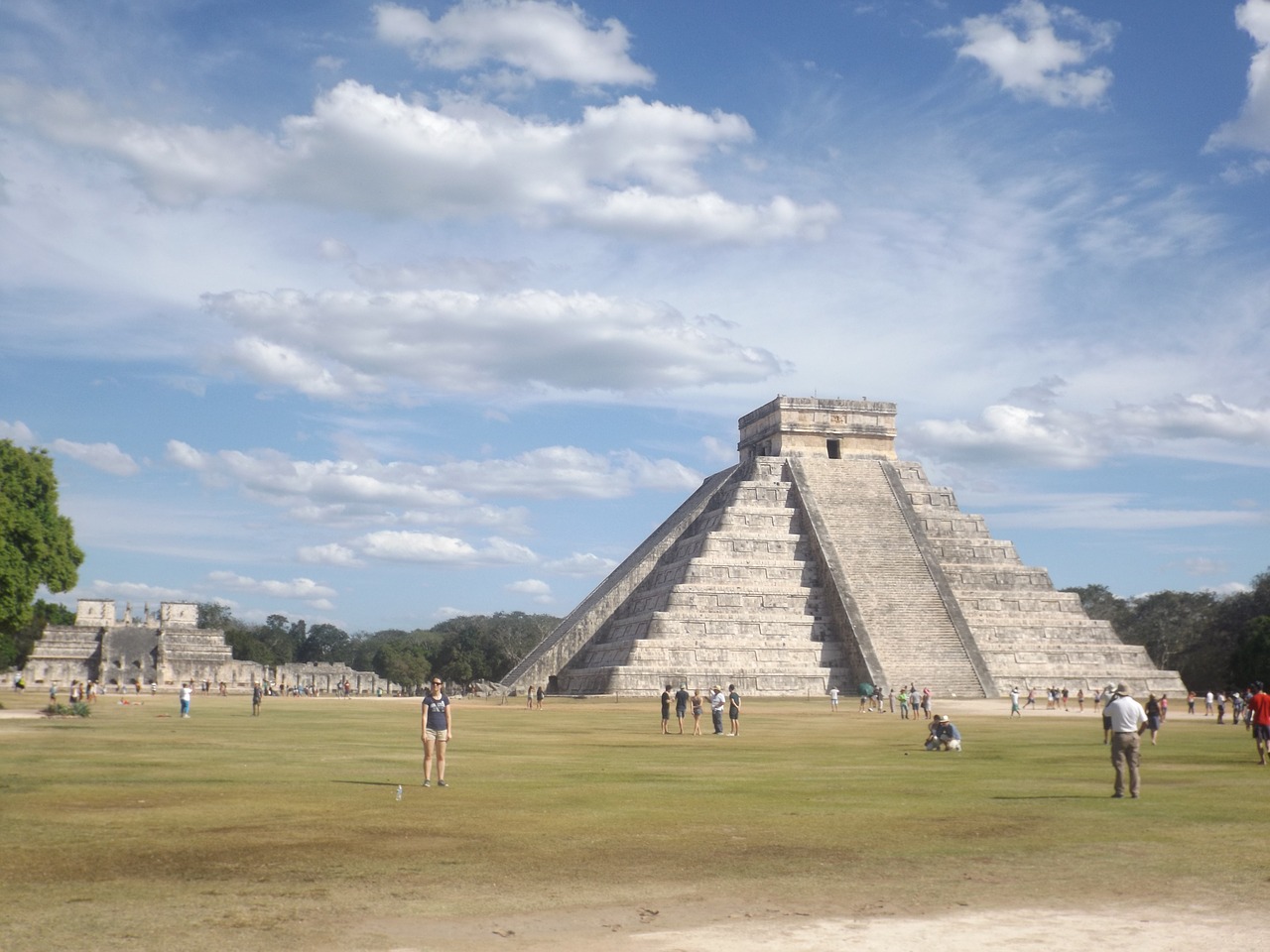 pyramid mexico temple of kukulkan free photo