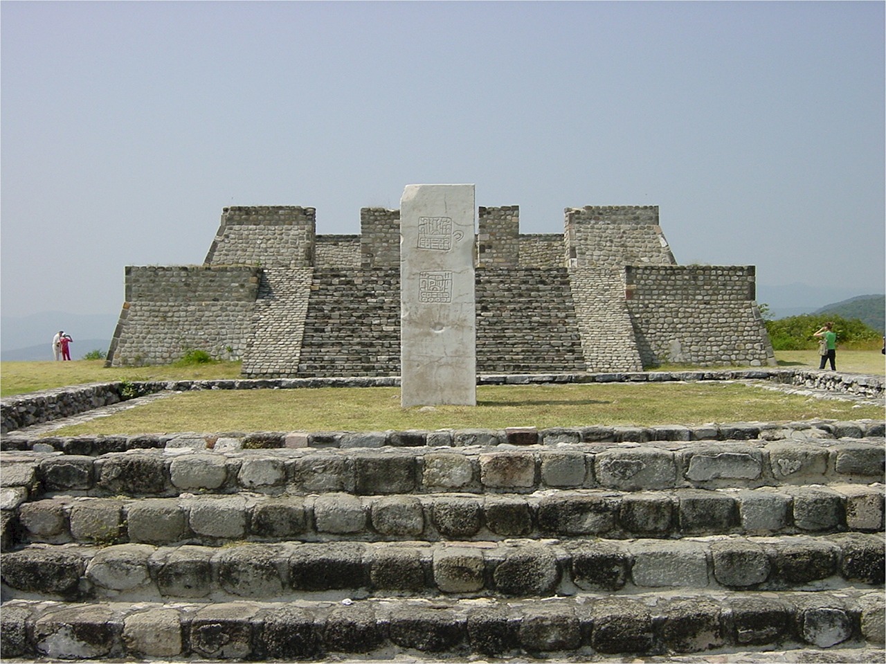 pyramid xochicalco mexico free photo