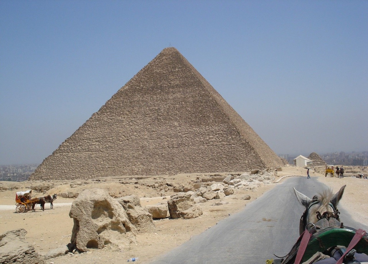 pyramid giza egypt free photo