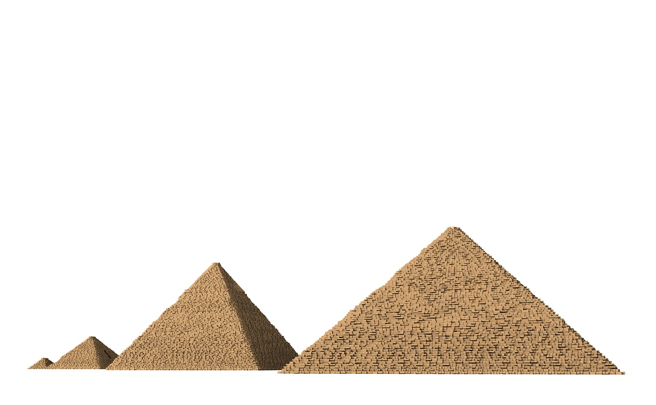 pyramids egypt building free photo