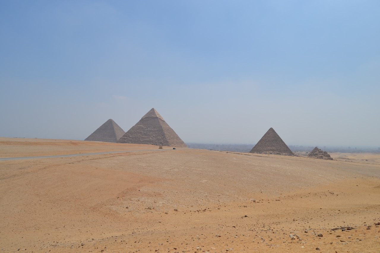 pyramids egypt pharaohs free photo