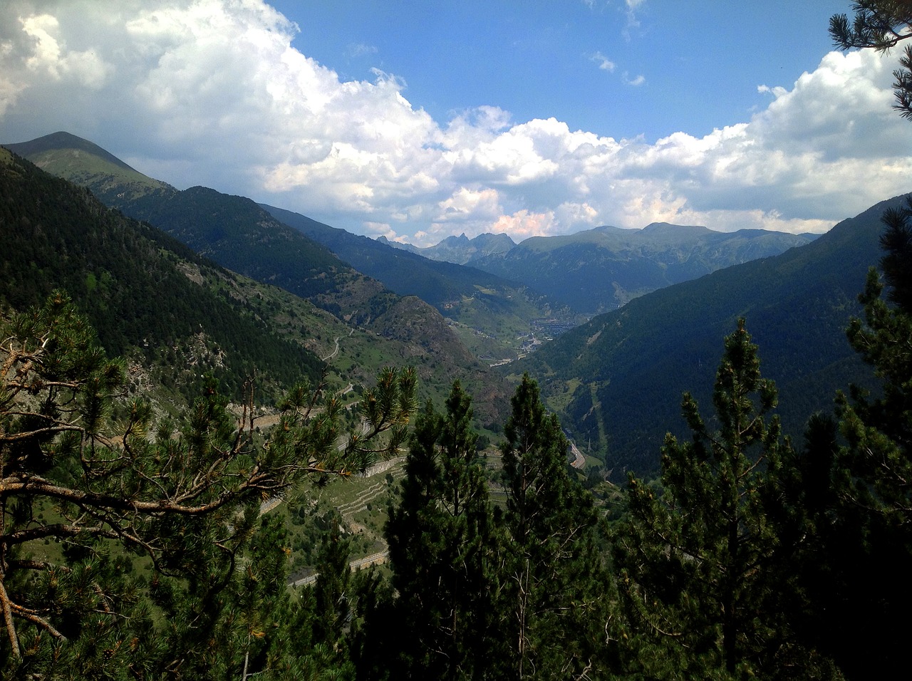 pyrenees andorra mountains free photo