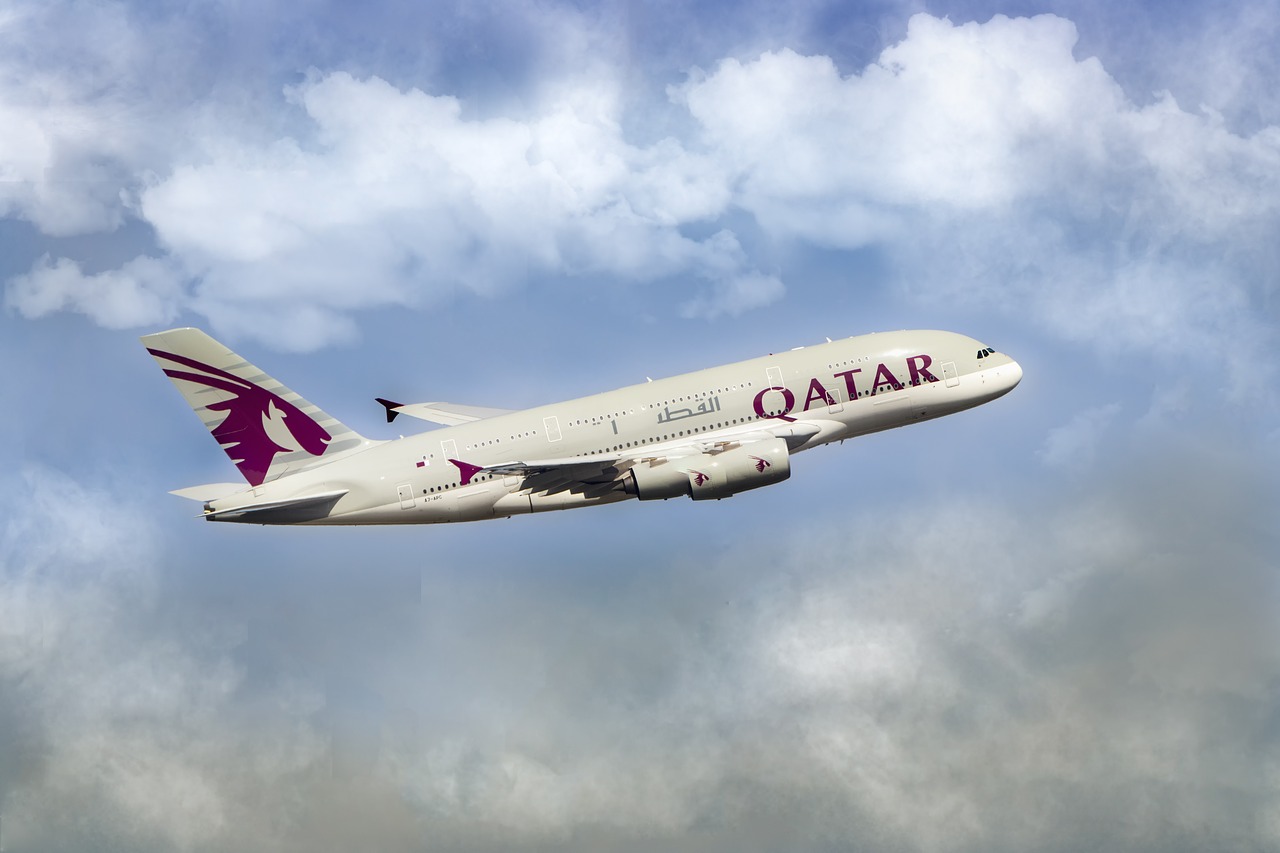 qatar airline air free photo
