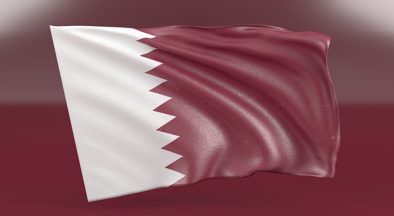 qatar  flag  country free photo