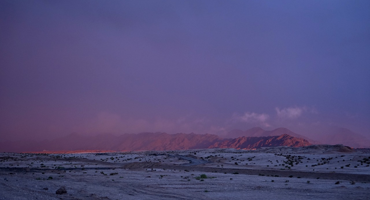 qinghai mist sunset free photo