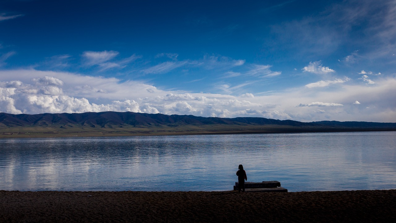 qinghai lake xining gansu province free photo