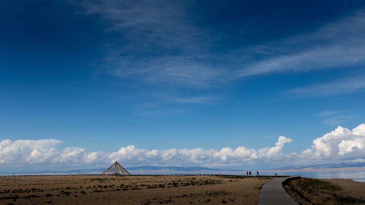 qinghai lake xining gansu province free photo