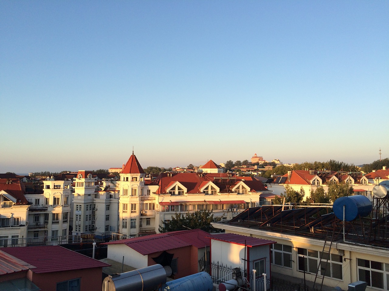 qinhuangdao red roof chenguang free photo