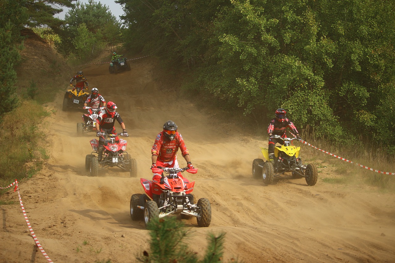 quad enduro motocross free photo