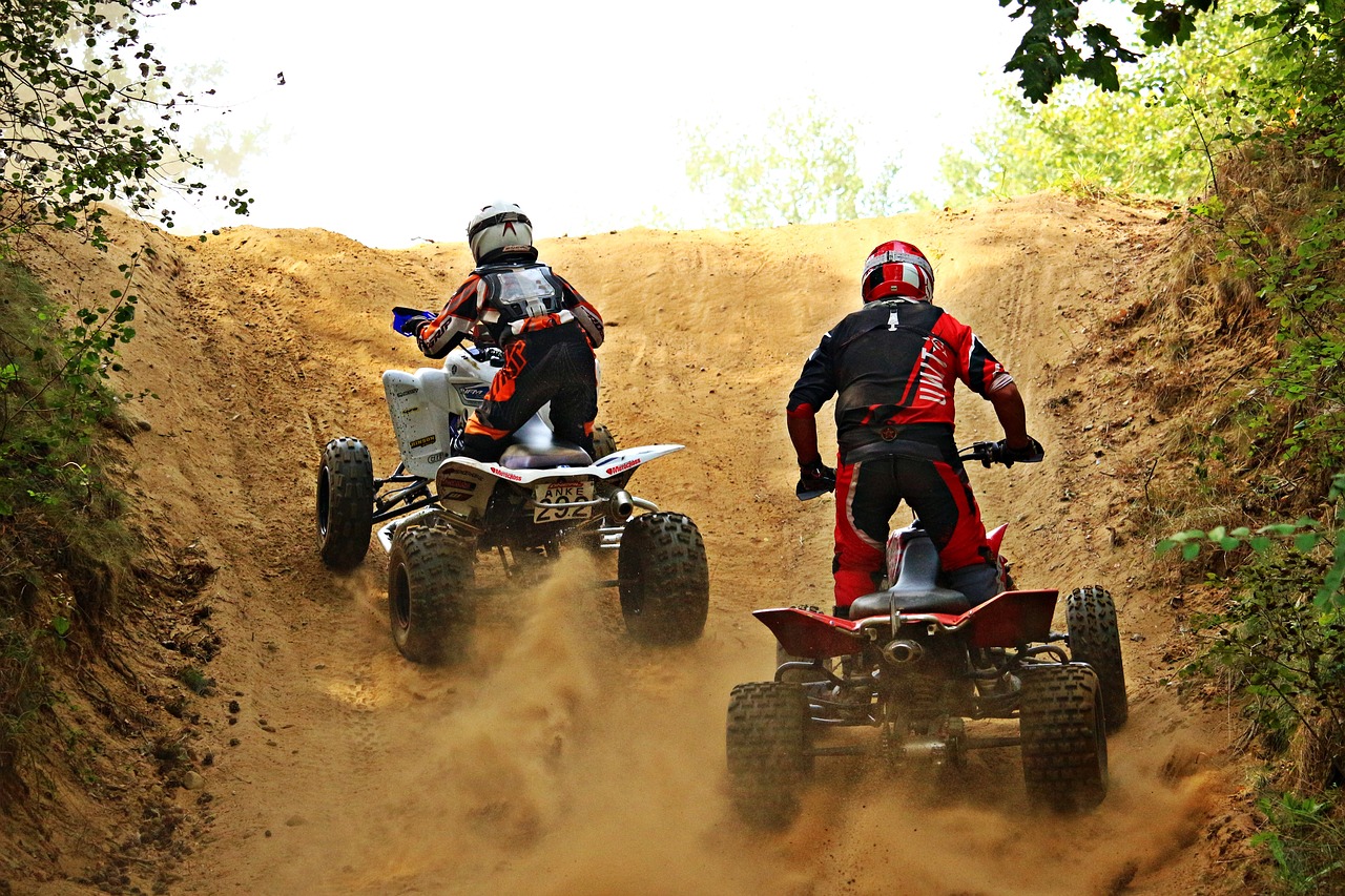 quad motocross all-terrain vehicle free photo