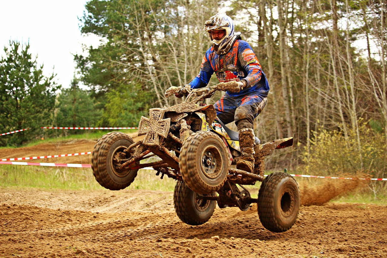 quad atv motorcycle sport free photo