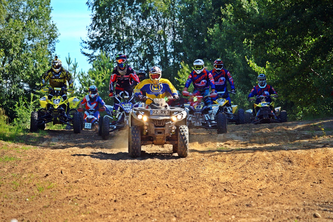 quad race enduro free photo