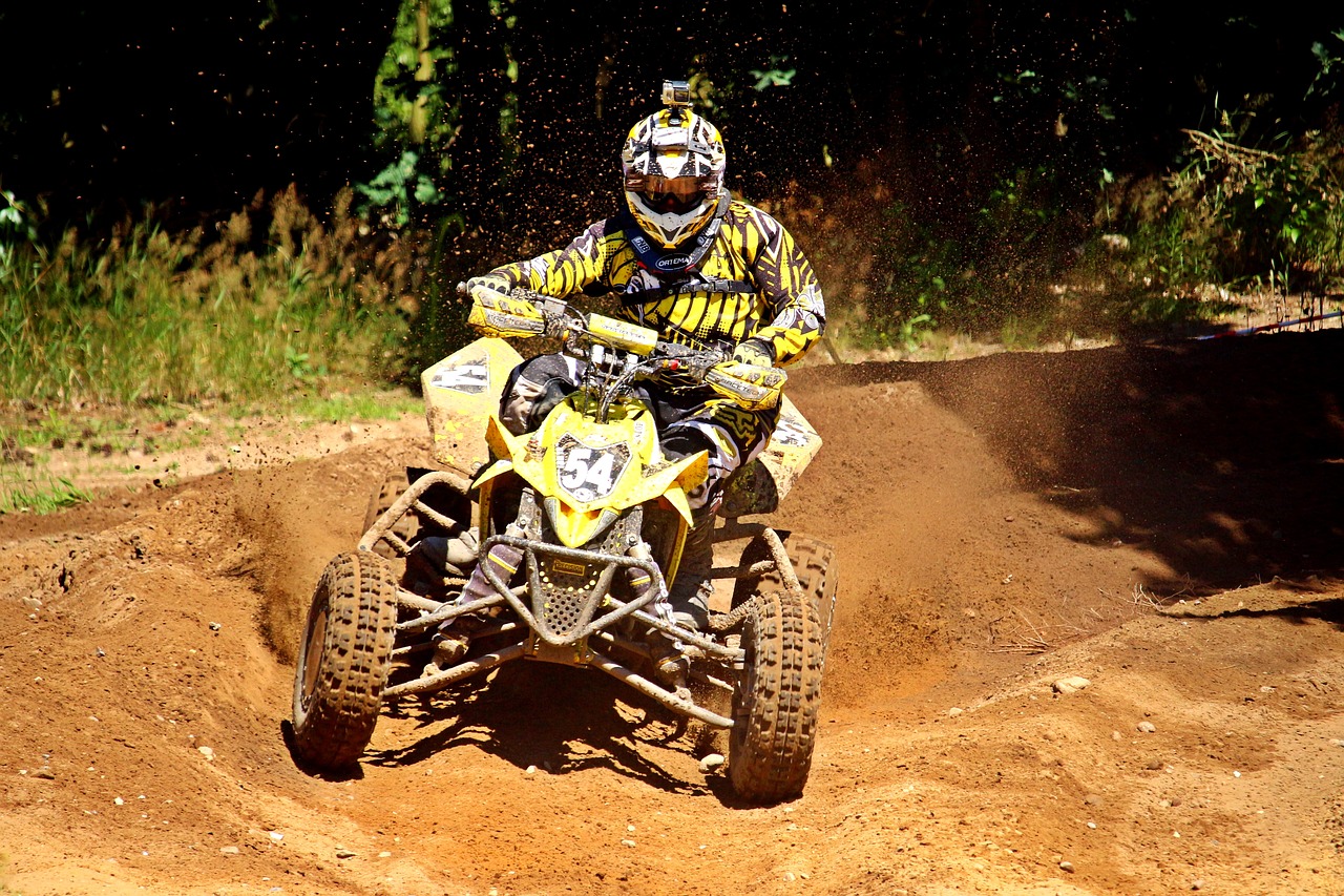 quad race motocross quad free photo