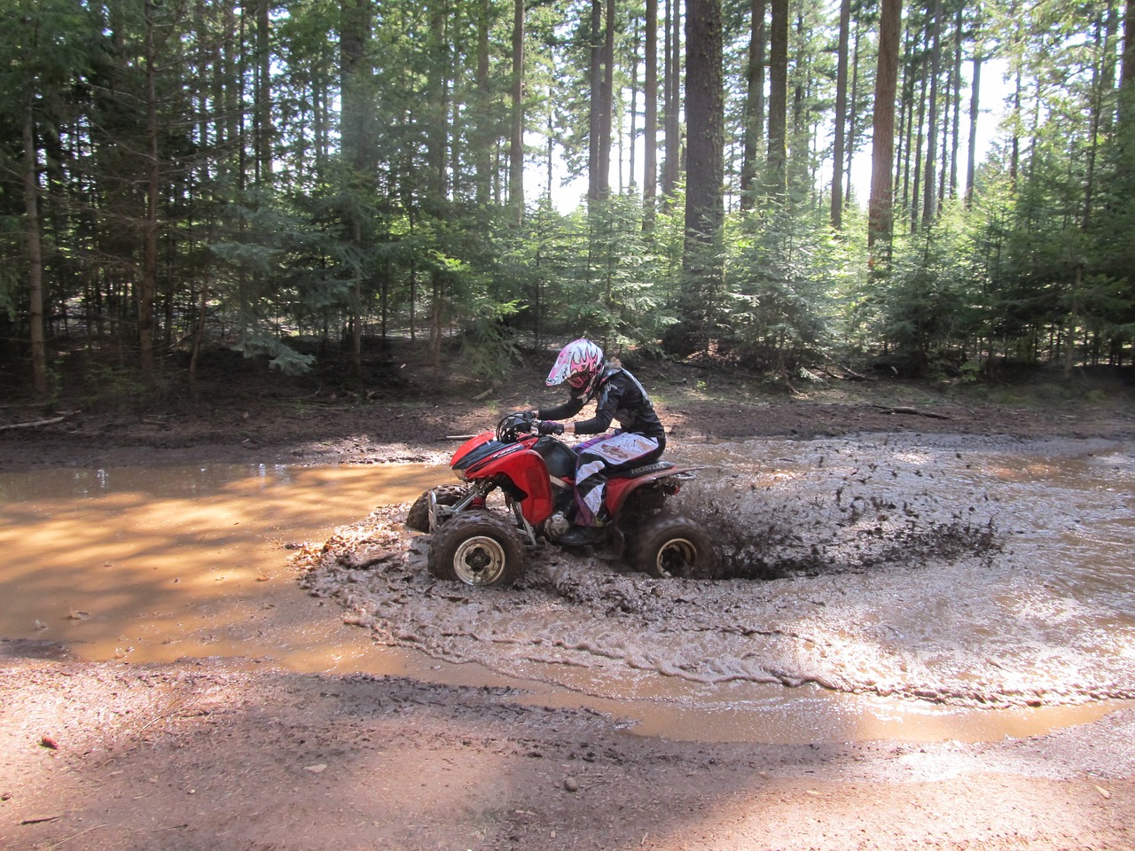 quad riding mcgubbins gulch mount hood free photo