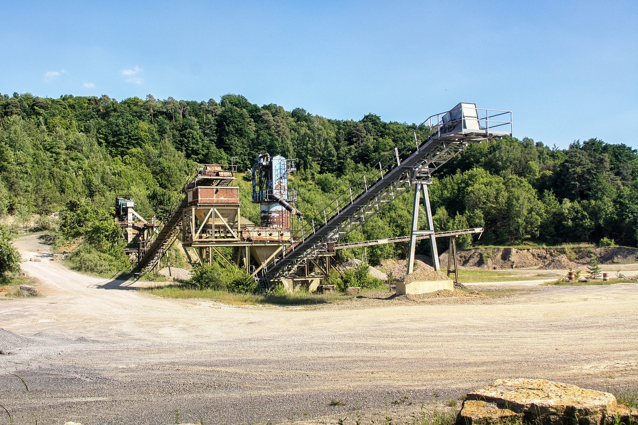 quarry machine stone free photo