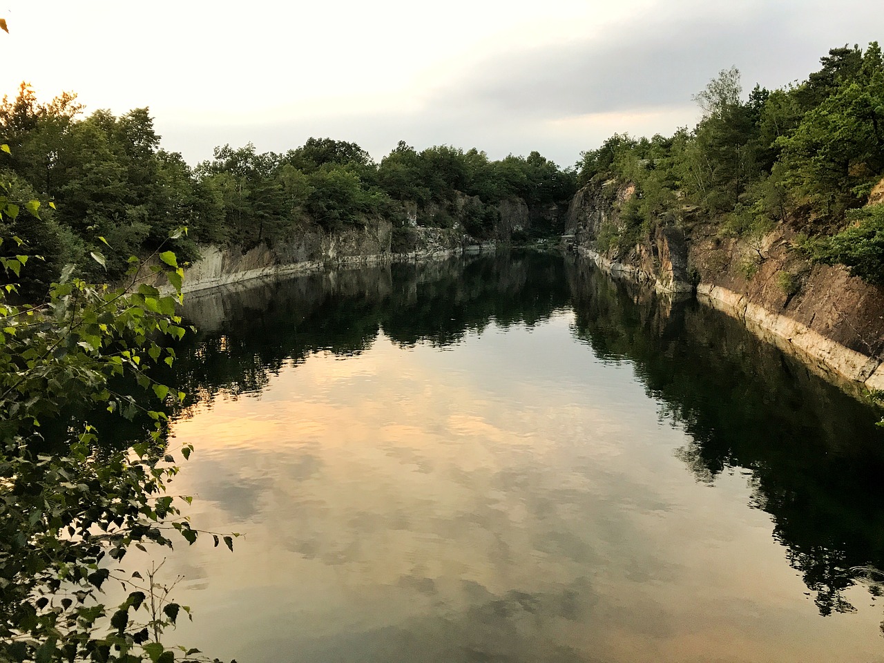 quarry poland view free photo