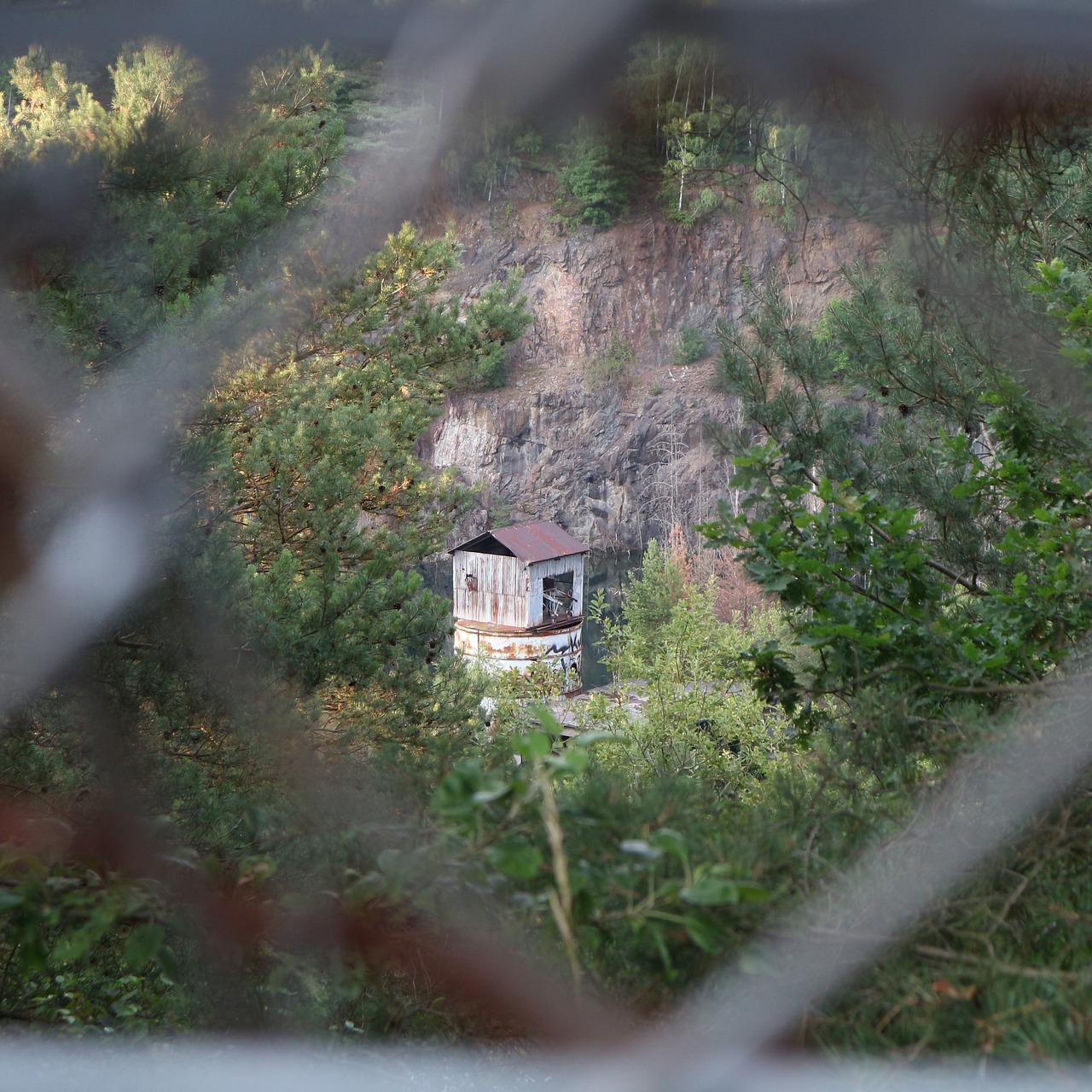 quarry loading tower mühlta free photo