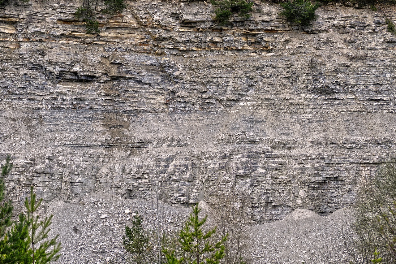 quarry  abandoned  limestone free photo