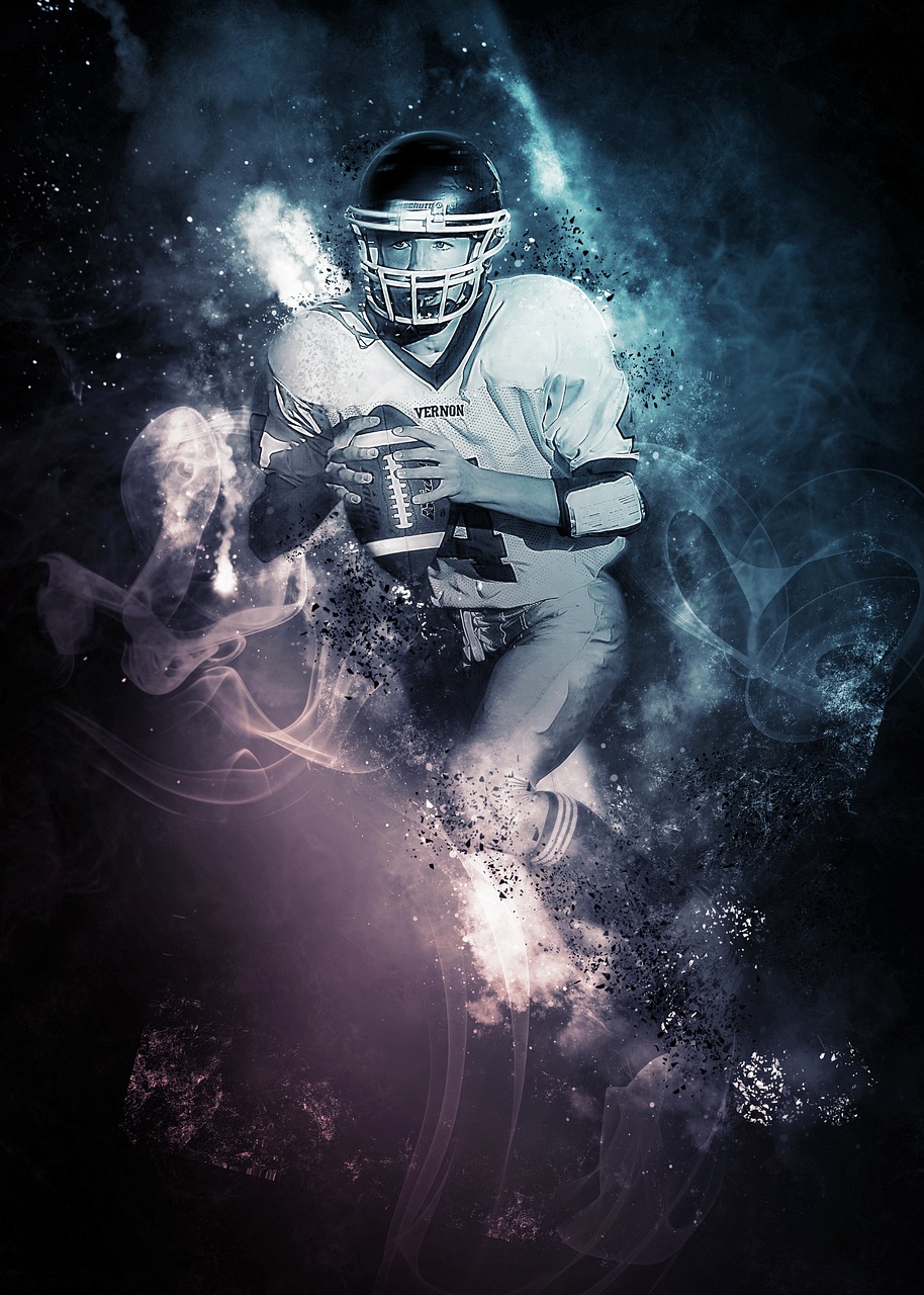 quarterback  american football  football player free photo