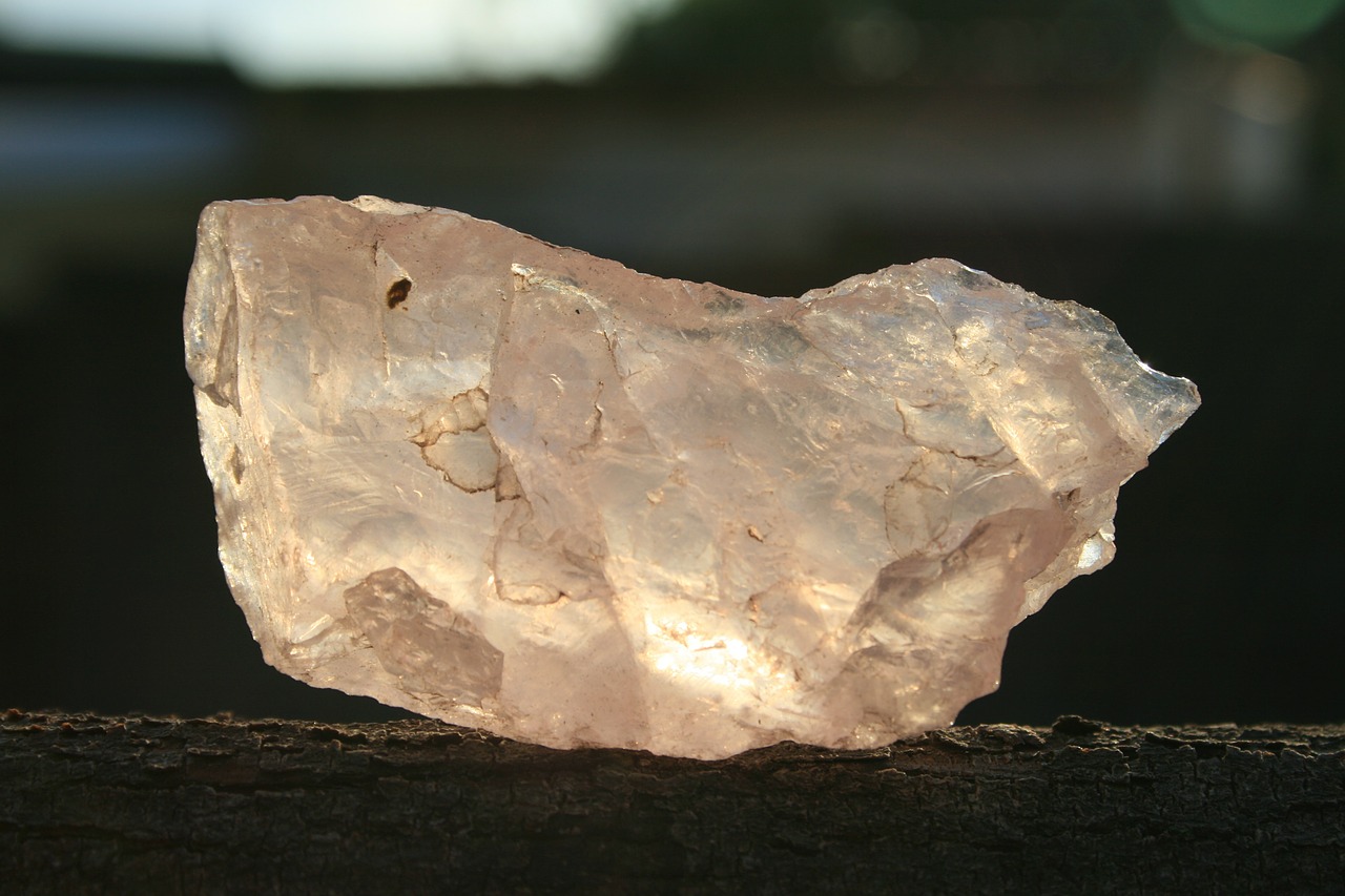 quartz rose stone free photo