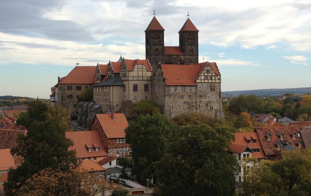 quedlinburg world heritage old town free photo