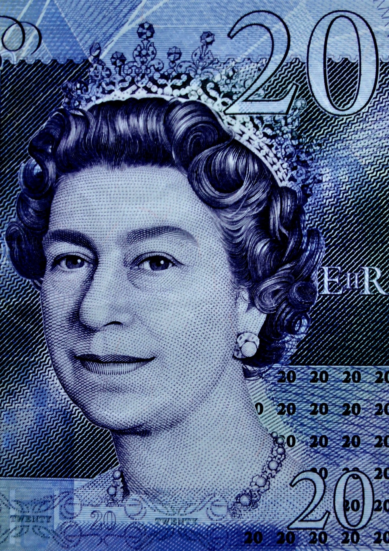 queen head bank england 20 pound note queen king free photo