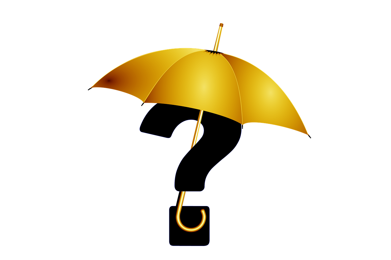 question mark umbrella resistance free photo