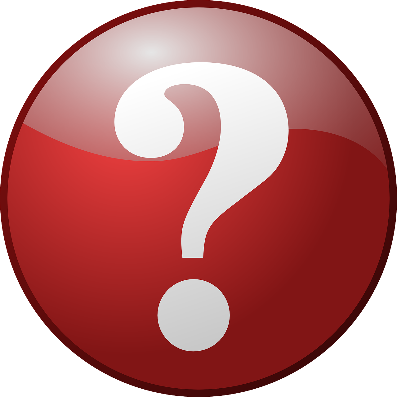 question mark button red free photo