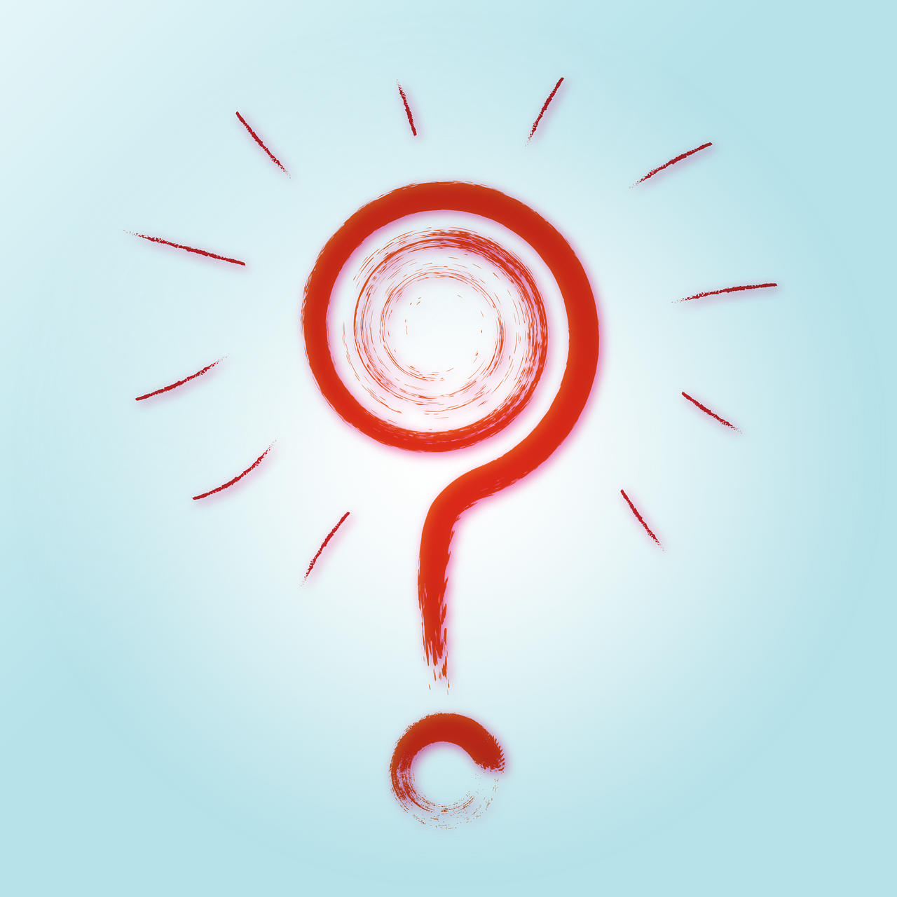 question mark  background  red free photo