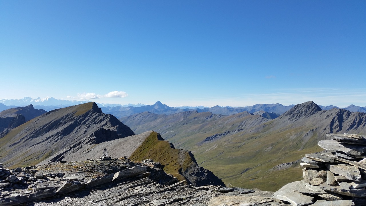 queyras landscape mountain free photo