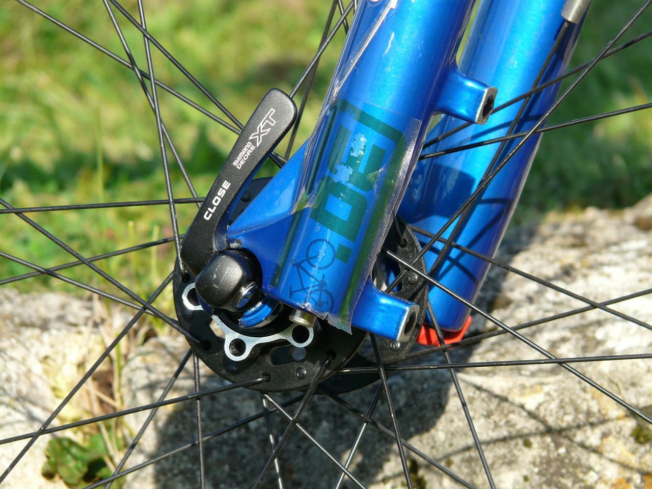 quick release wheel bike free photo