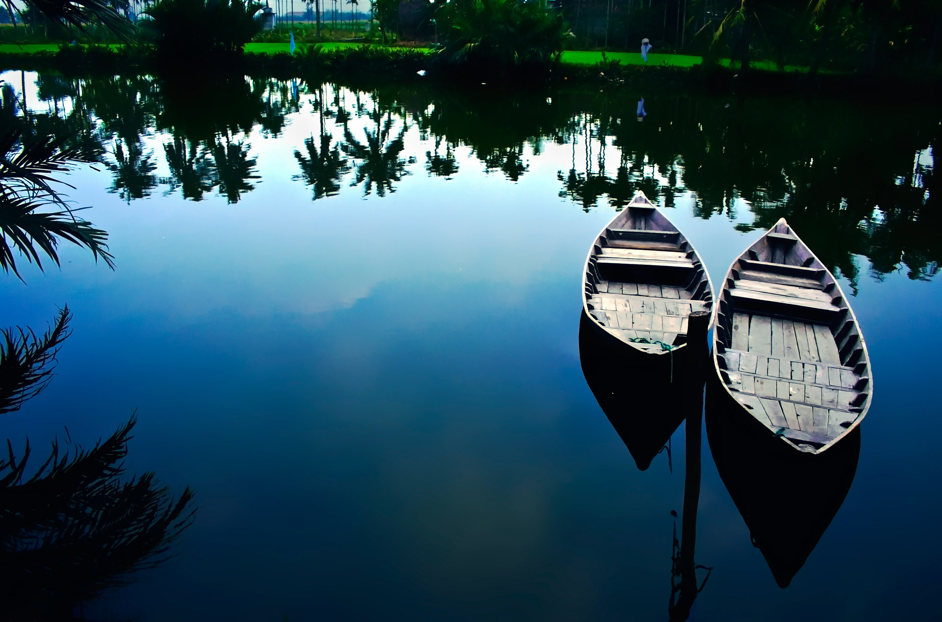 hoai river hoi an vietnam free photo