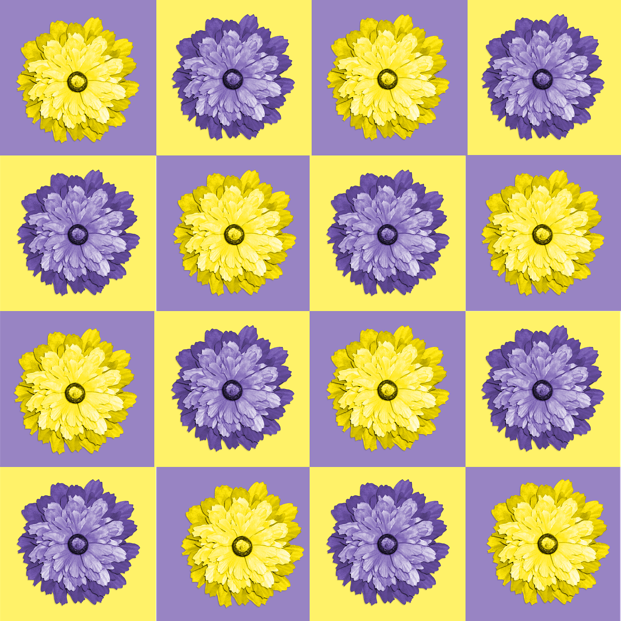 quilt pattern yellow free photo
