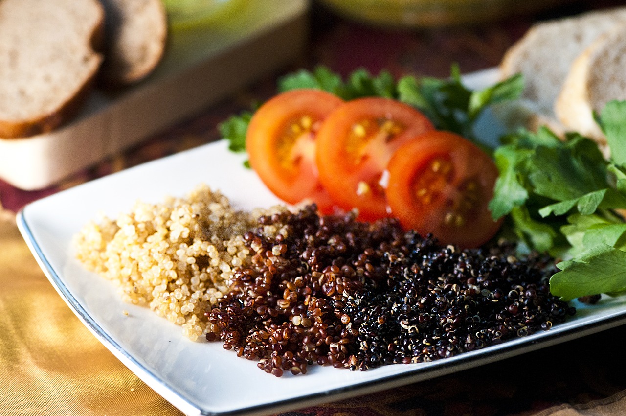 quinoa  seeds  proper nutrition free photo