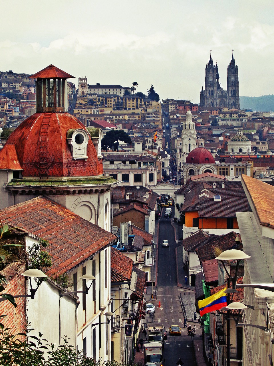 quito ecuador view of the city free photo