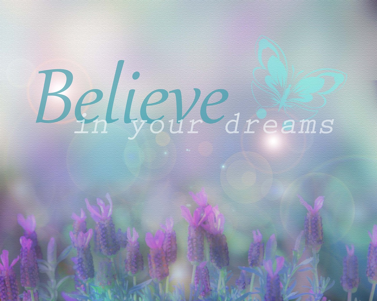 quote teal lavender free photo