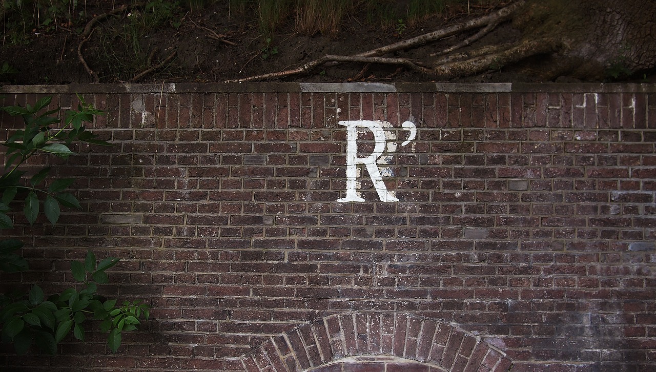 r wall brick free photo