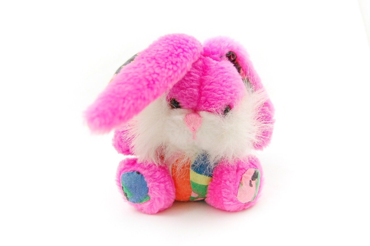 rabbit toy plush free photo