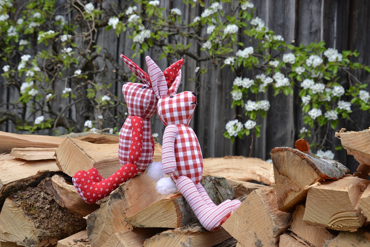 rabbit ears  easter bunny  stuffed bunny free photo