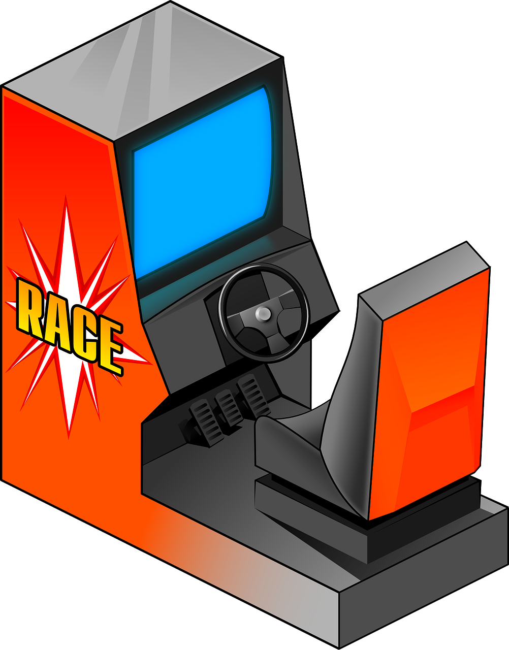 racing machine game free photo