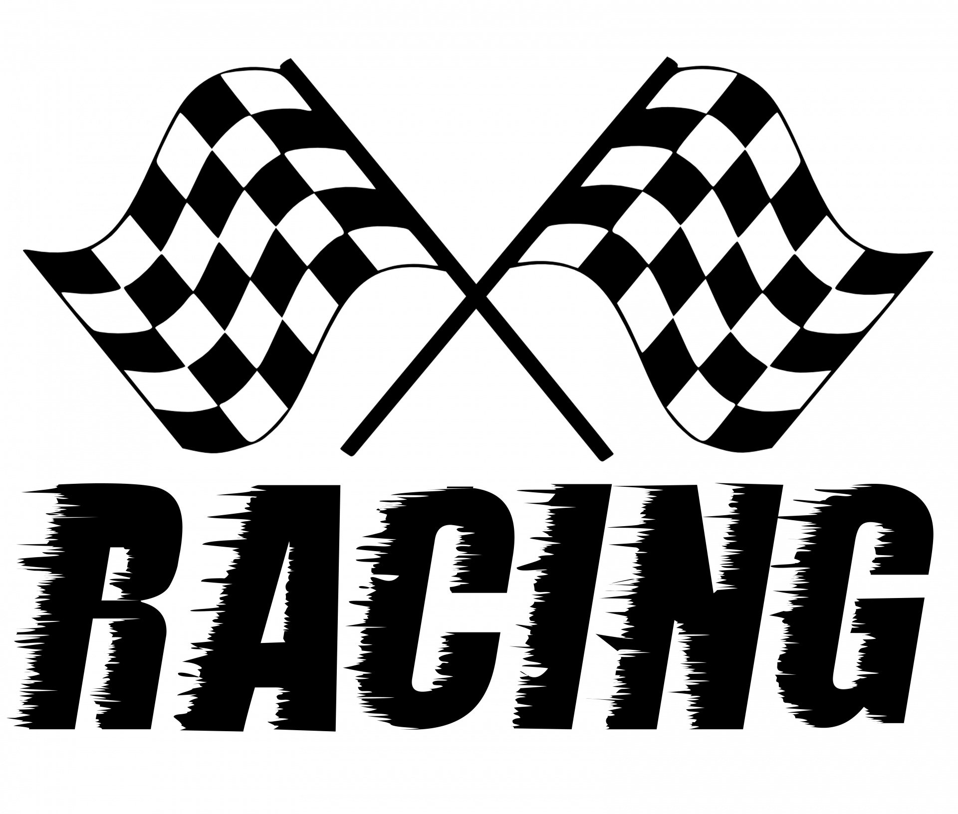 racing checkered flag free photo