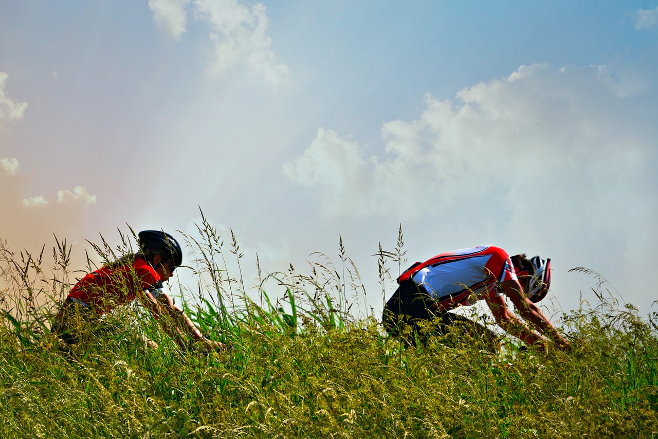 racing cyclist  bicycle  speed free photo