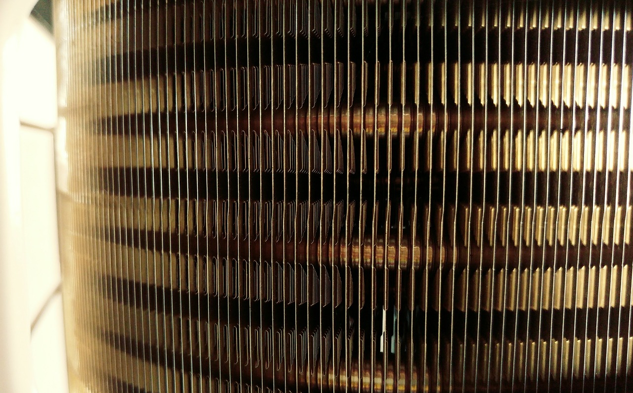 radiator fins metal free photo