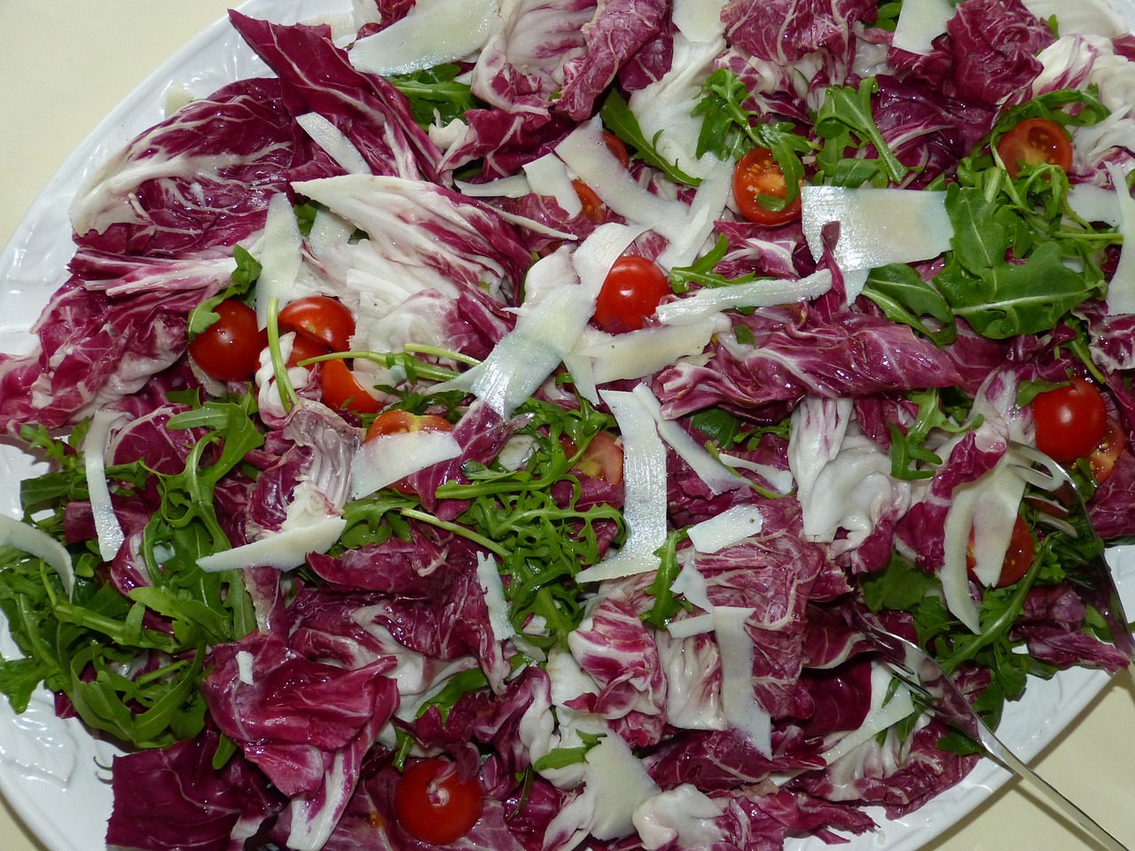 radicchio salad restaurant free photo