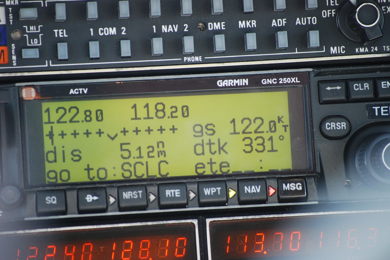 radio communications airplane free photo