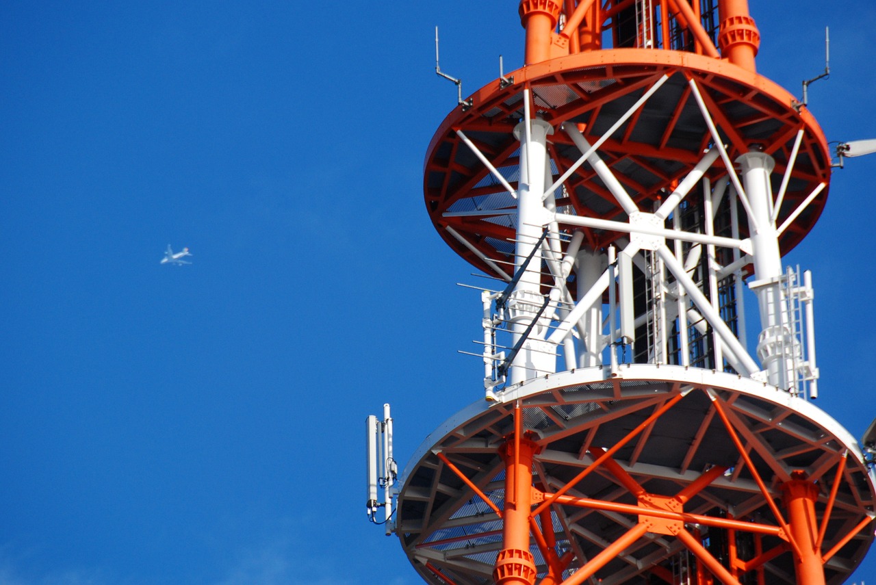 radio mast helgoland sky free photo
