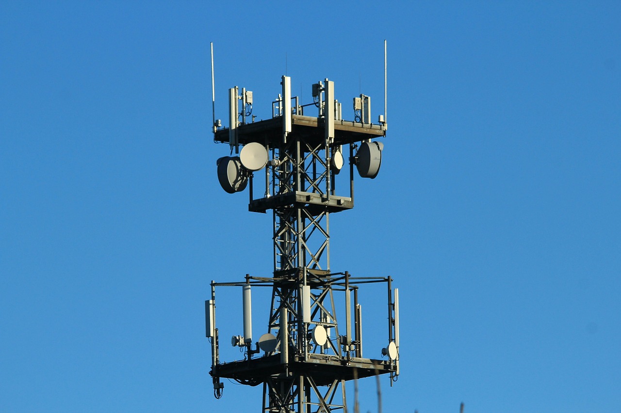 radio mast masts telecommunications masts free photo