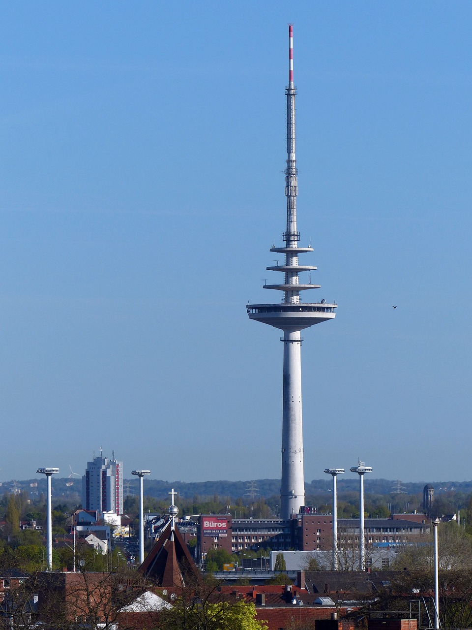 radio tower transmission tower radio mast free photo